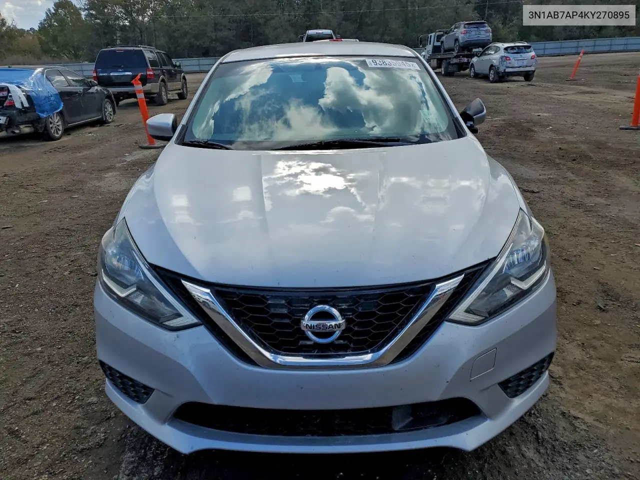 3N1AB7AP4KY270895 2019 Nissan Sentra S