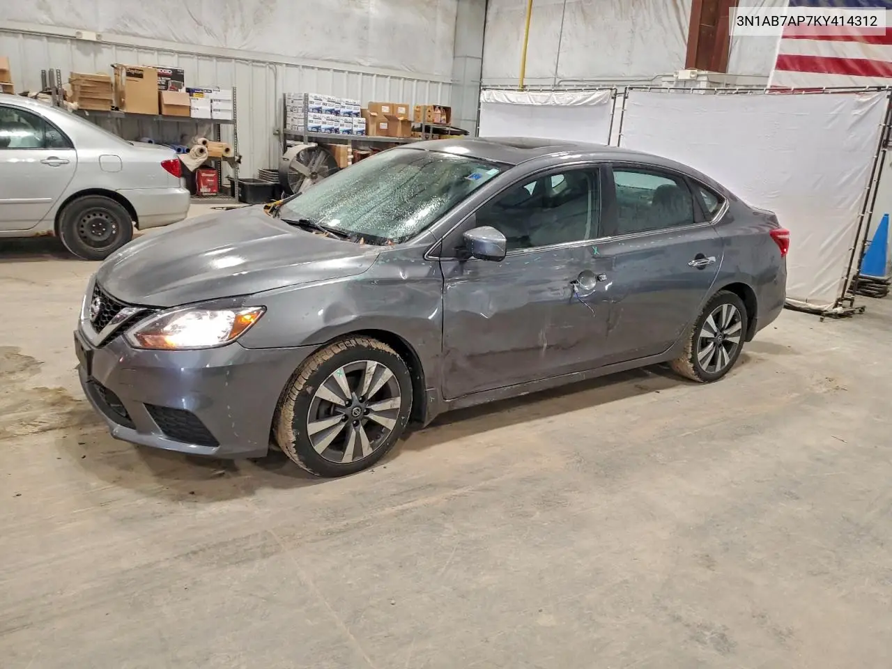 3N1AB7AP7KY414312 2019 Nissan Sentra S