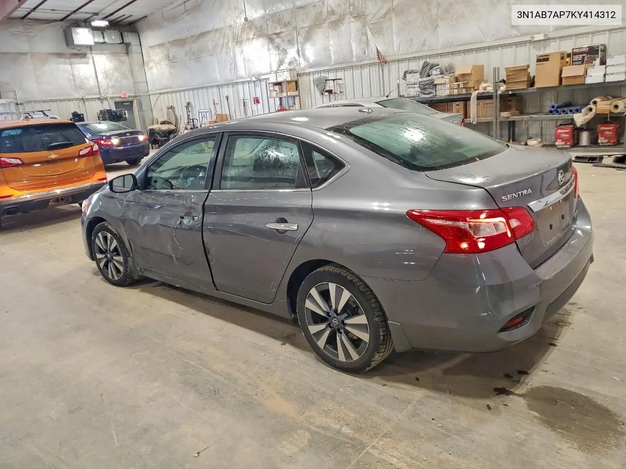 3N1AB7AP7KY414312 2019 Nissan Sentra S