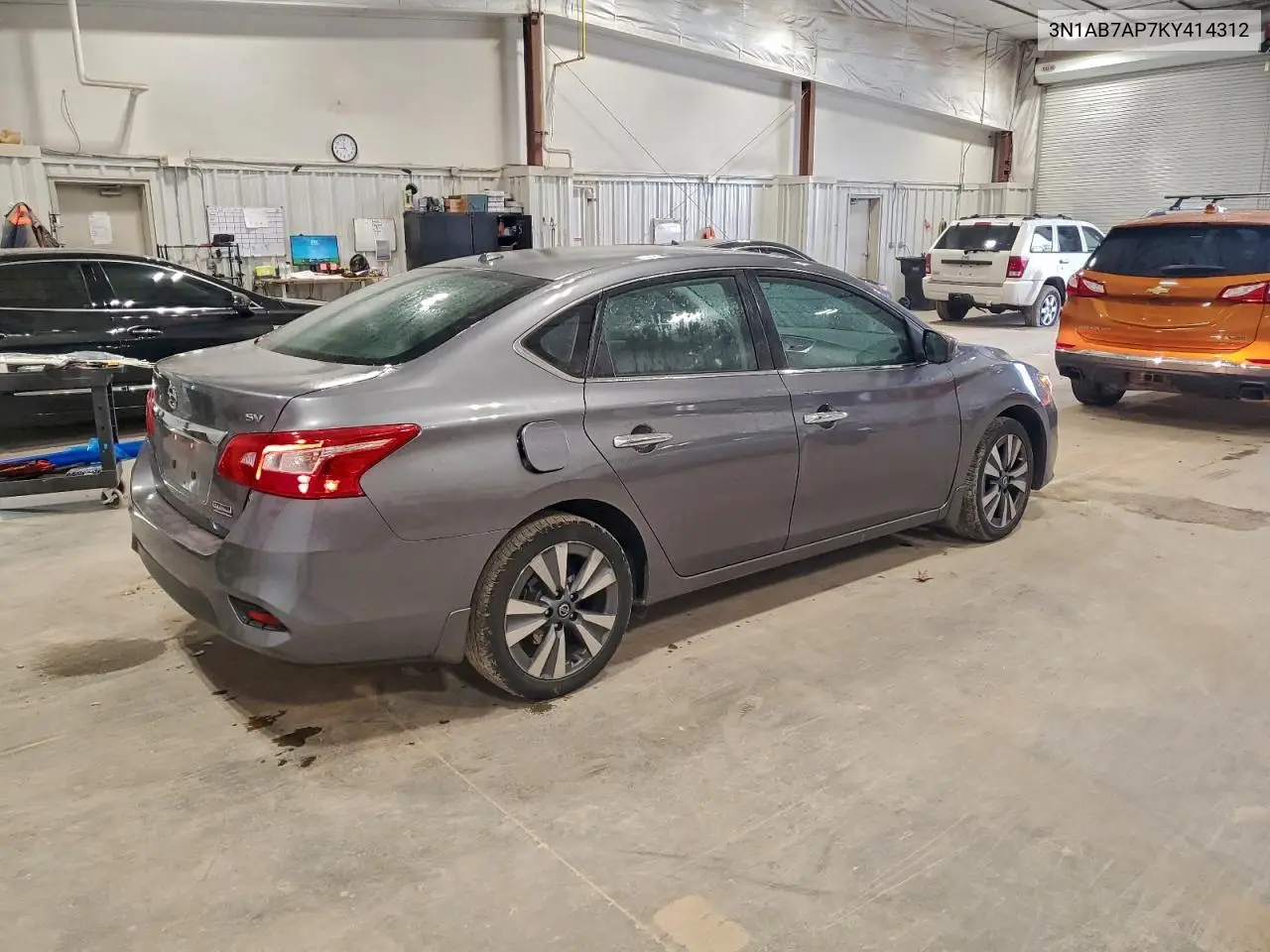 3N1AB7AP7KY414312 2019 Nissan Sentra S