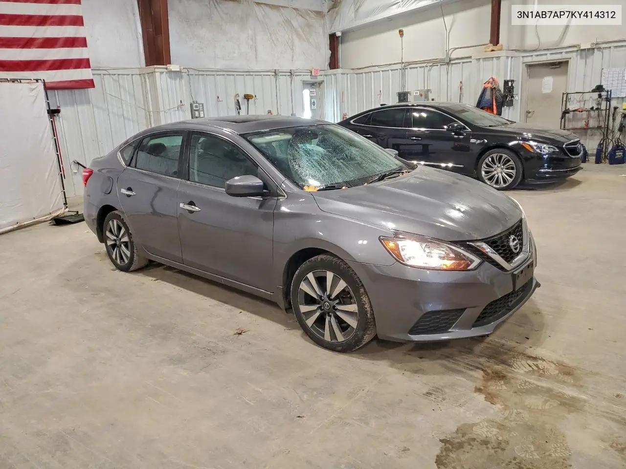 3N1AB7AP7KY414312 2019 Nissan Sentra S