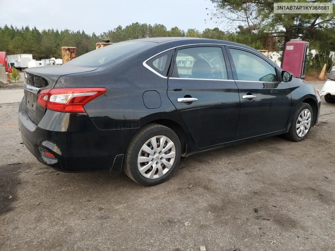 3N1AB7AP1KY368881 2019 Nissan Sentra S