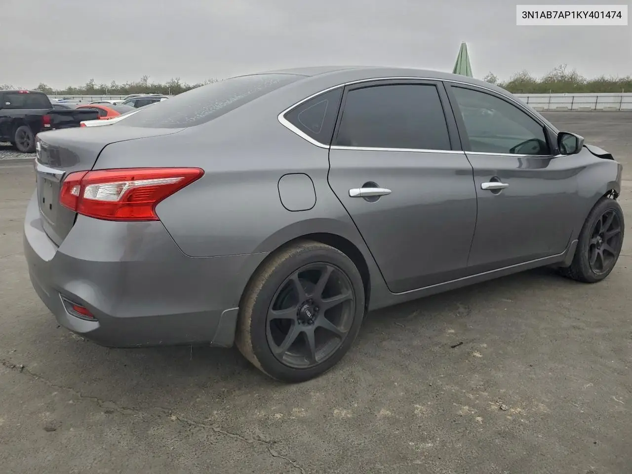 3N1AB7AP1KY401474 2019 Nissan Sentra S