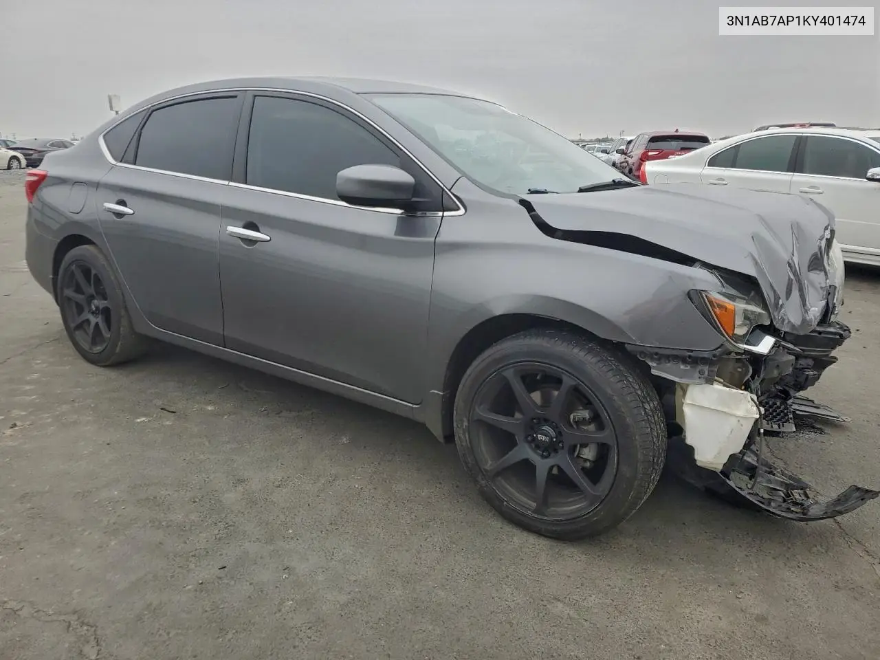 3N1AB7AP1KY401474 2019 Nissan Sentra S