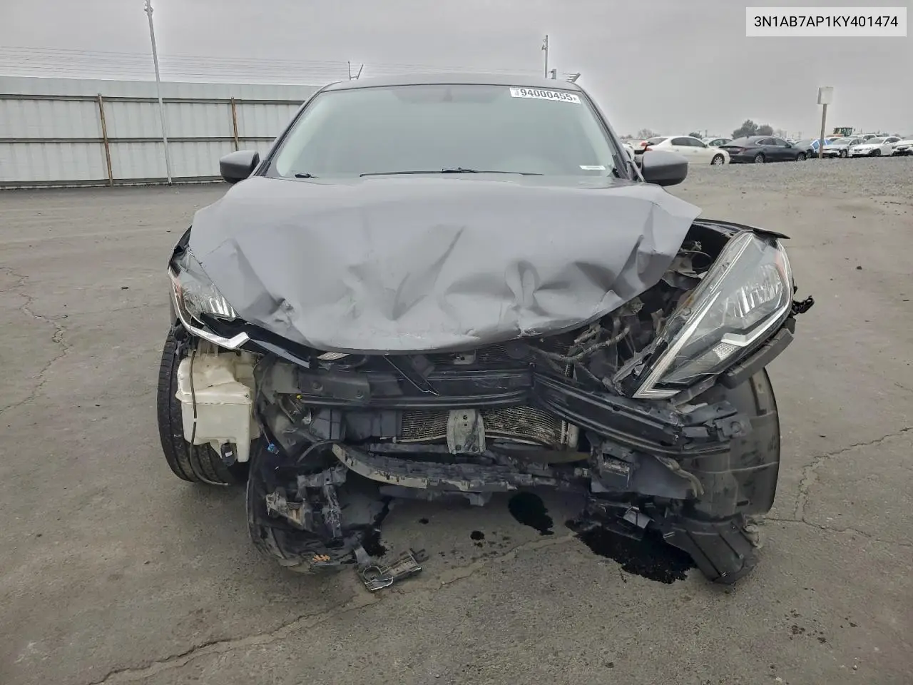 3N1AB7AP1KY401474 2019 Nissan Sentra S