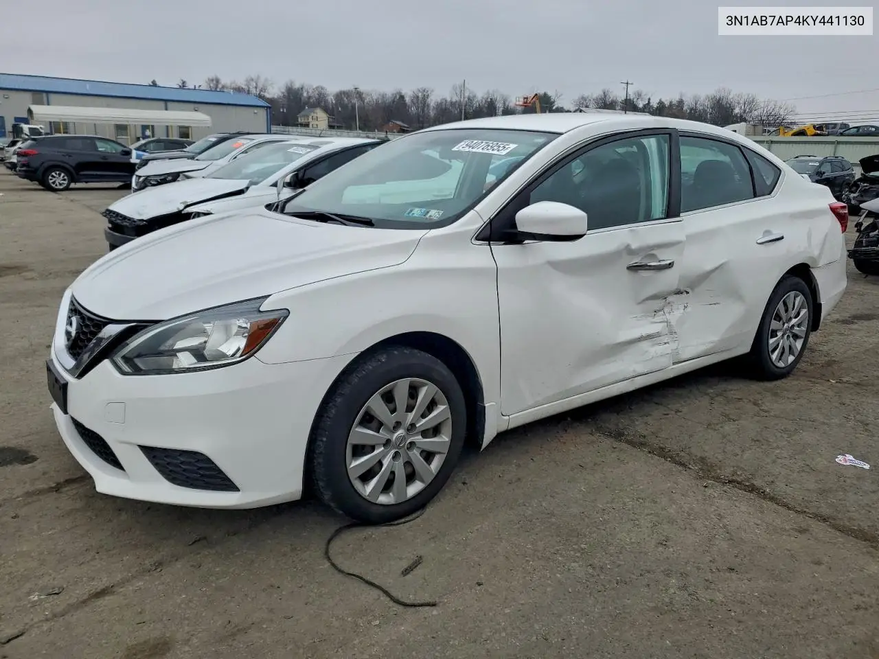 3N1AB7AP4KY441130 2019 Nissan Sentra S