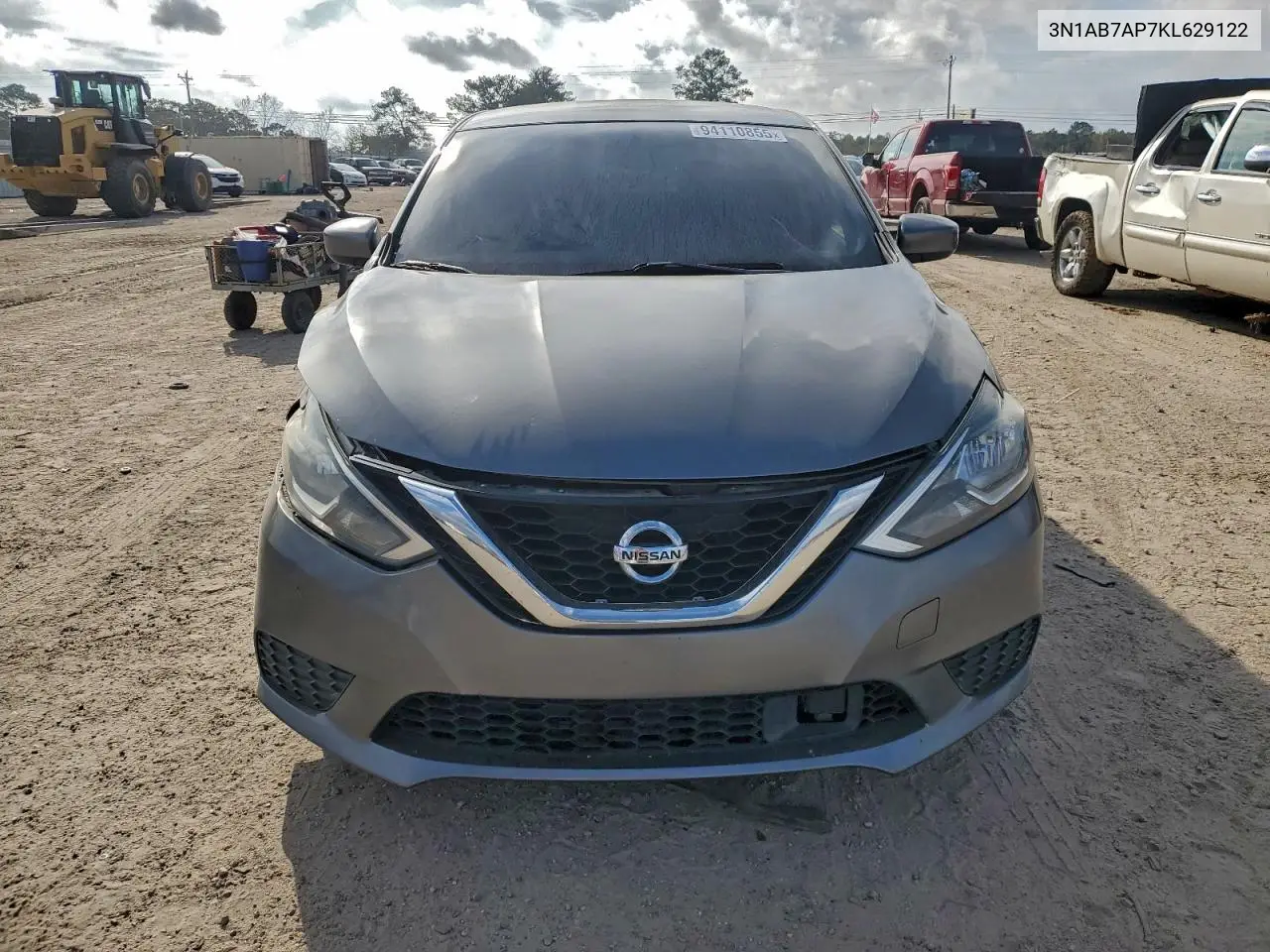 3N1AB7AP7KL629122 2019 Nissan Sentra S