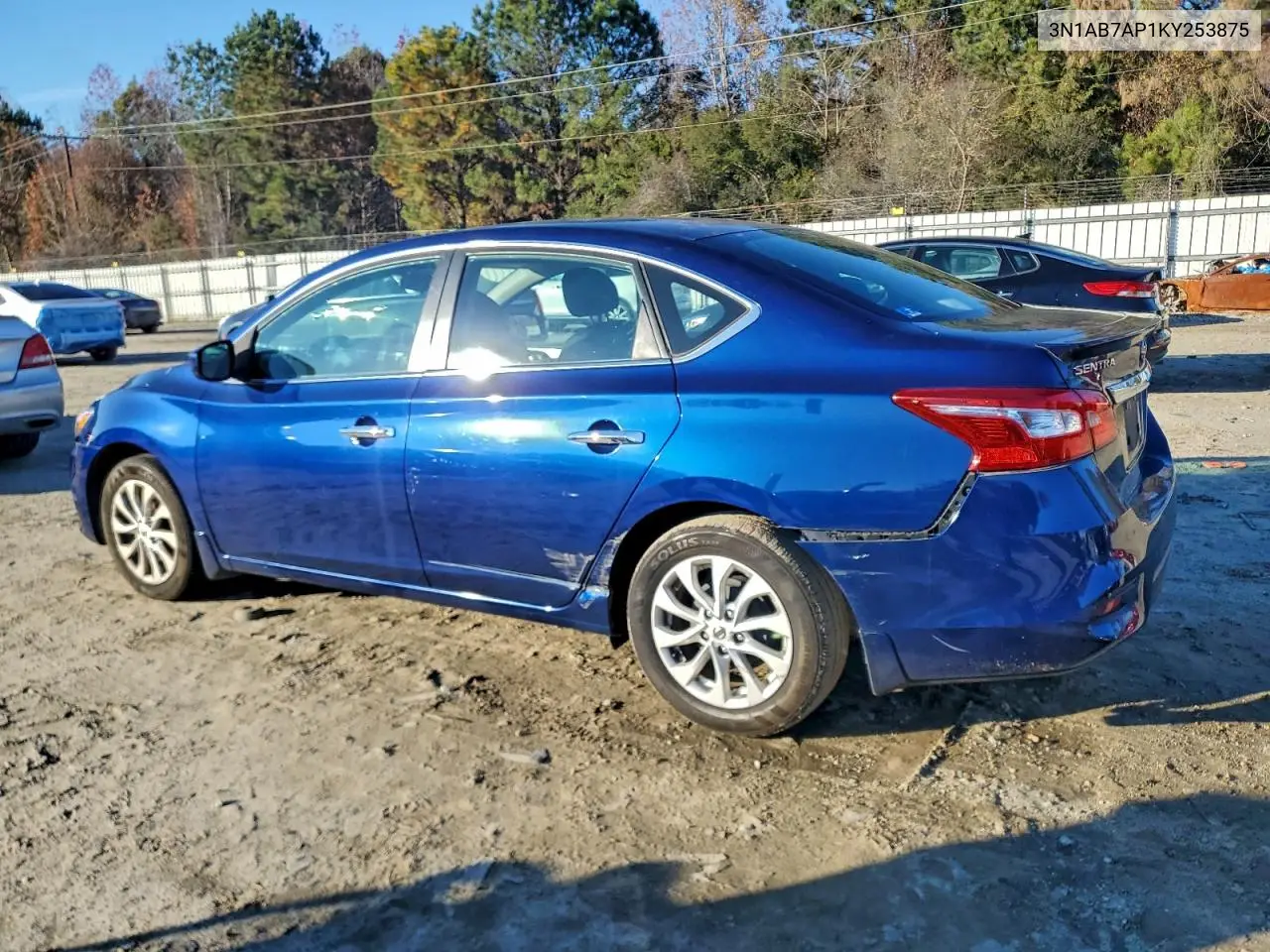 3N1AB7AP1KY253875 2019 Nissan Sentra S
