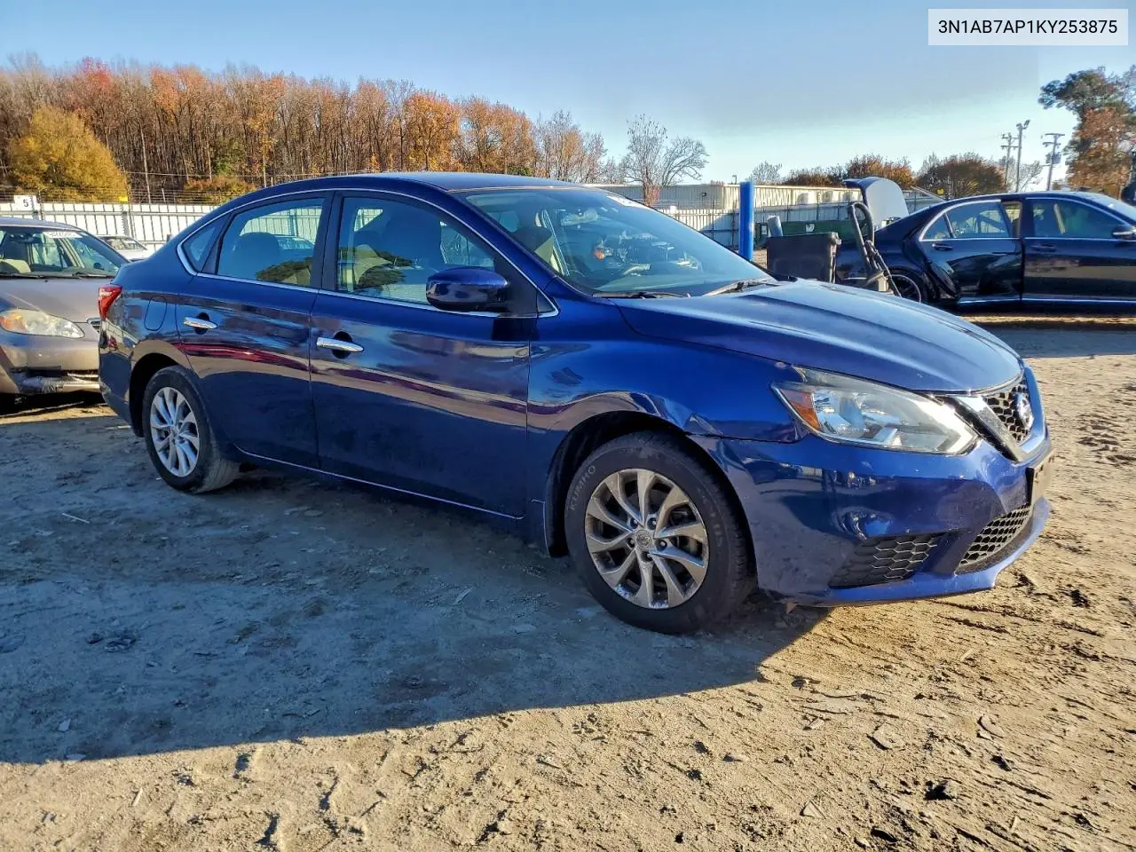 3N1AB7AP1KY253875 2019 Nissan Sentra S