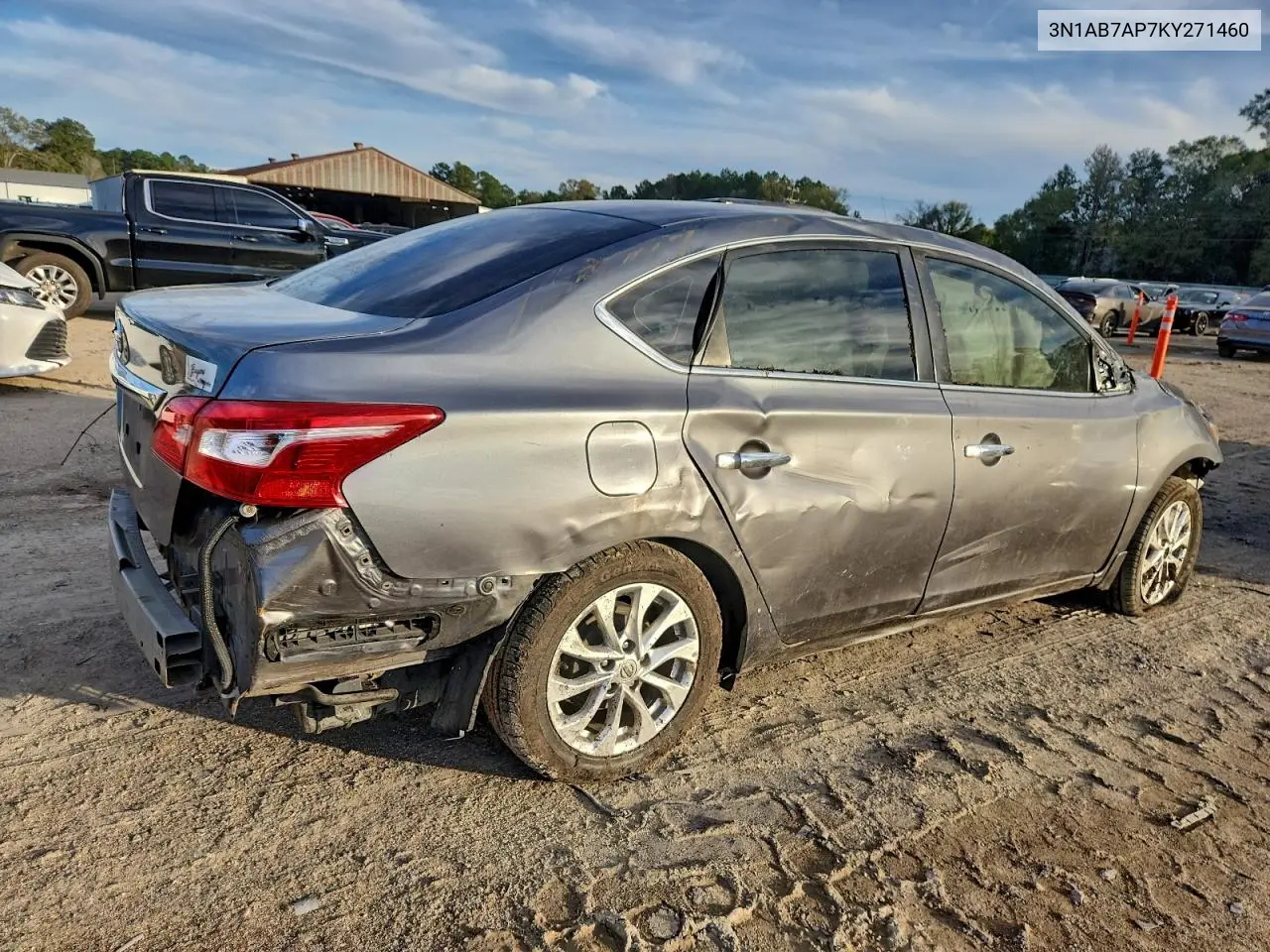 3N1AB7AP7KY271460 2019 Nissan Sentra S
