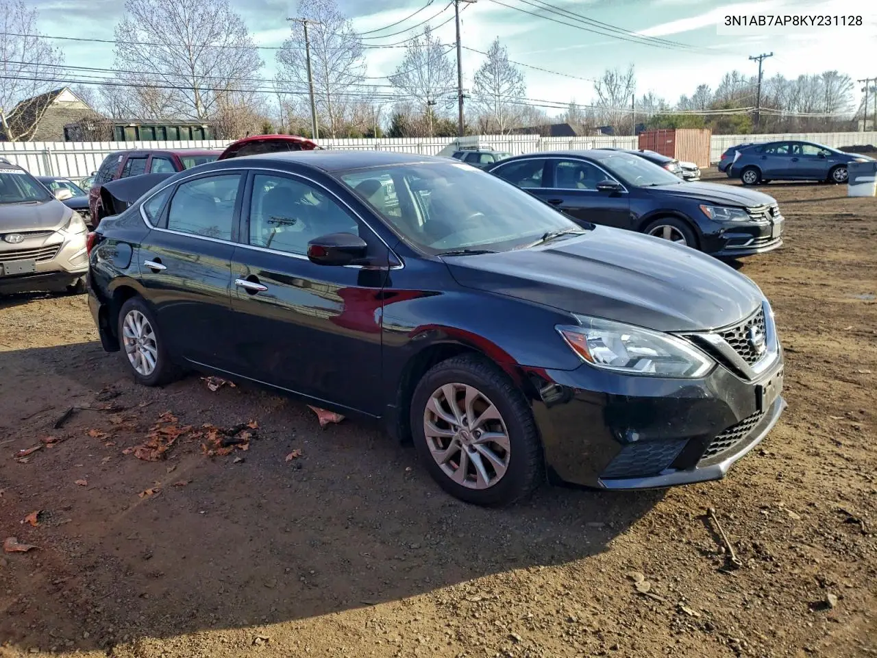 3N1AB7AP8KY231128 2019 Nissan Sentra S