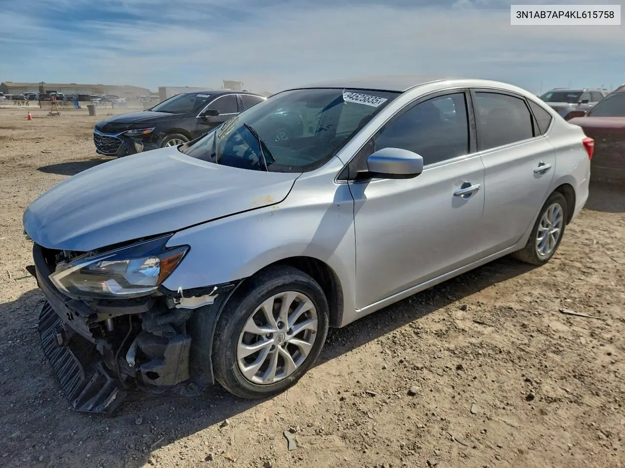 3N1AB7AP4KL615758 2019 Nissan Sentra S