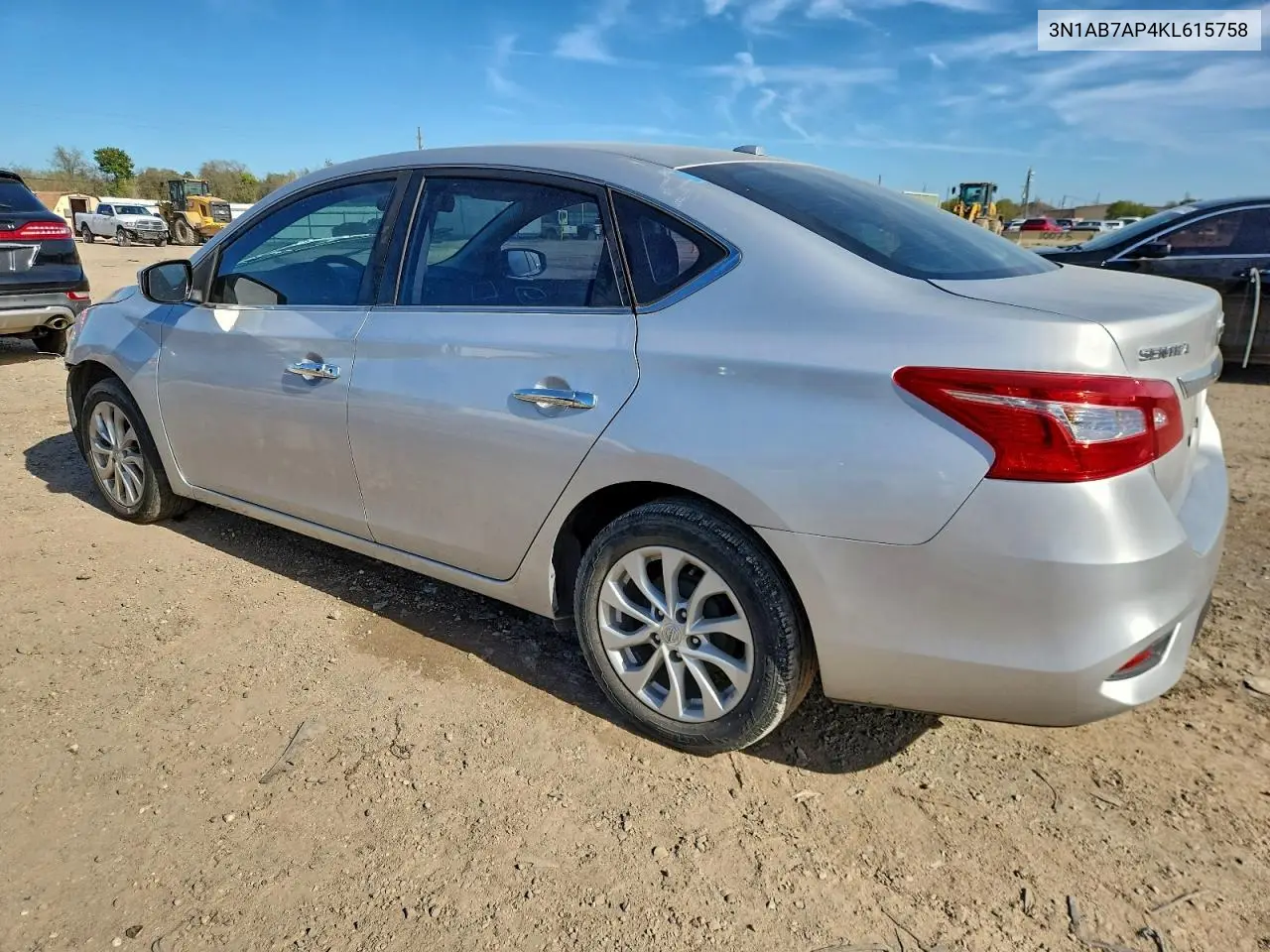 3N1AB7AP4KL615758 2019 Nissan Sentra S
