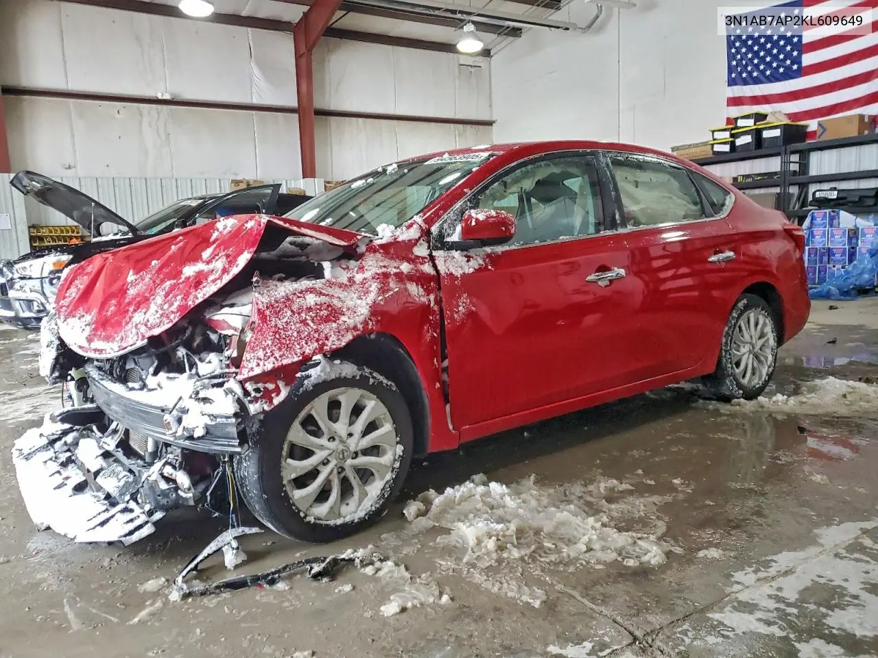 3N1AB7AP2KL609649 2019 Nissan Sentra S