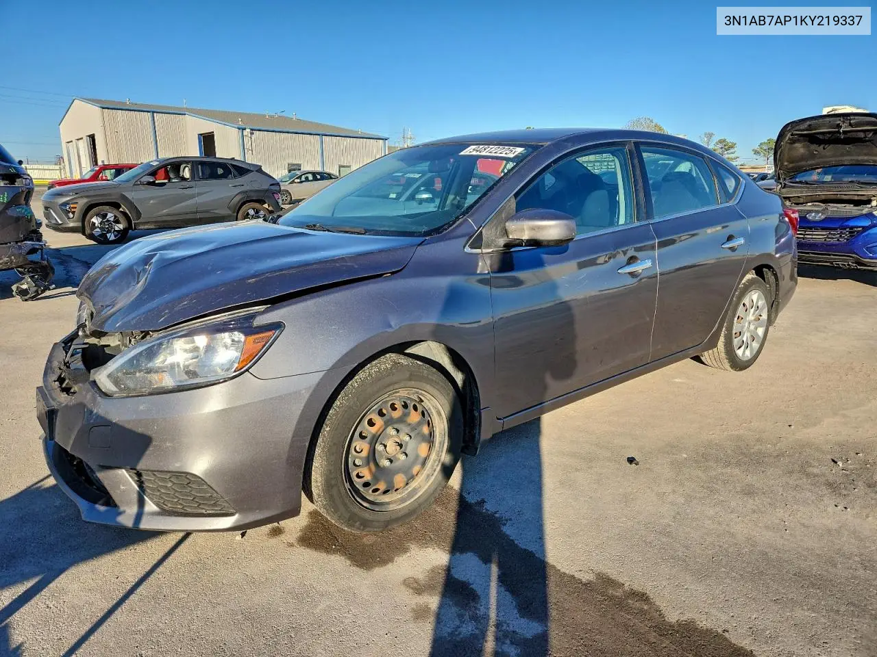 3N1AB7AP1KY219337 2019 Nissan Sentra S