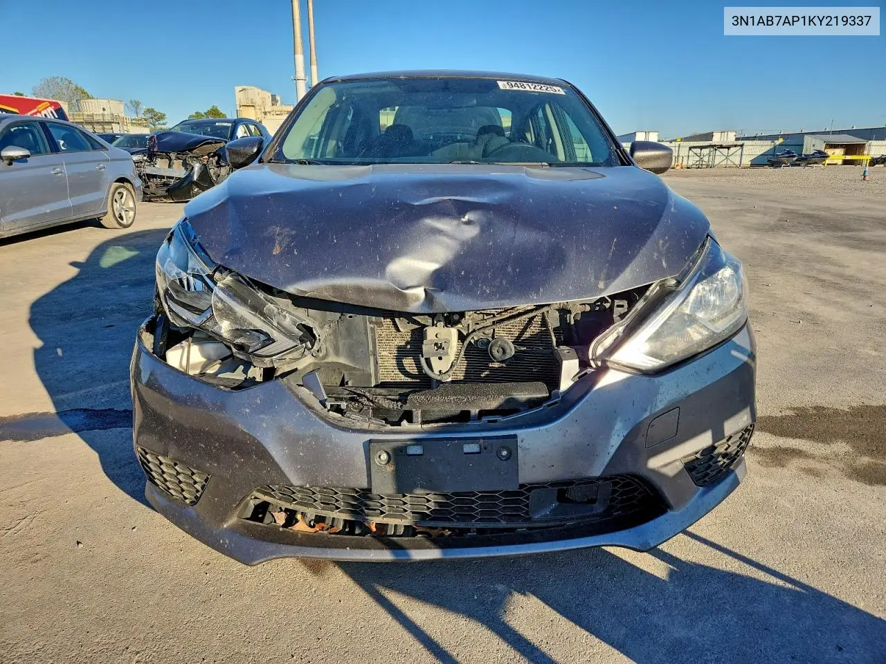 3N1AB7AP1KY219337 2019 Nissan Sentra S