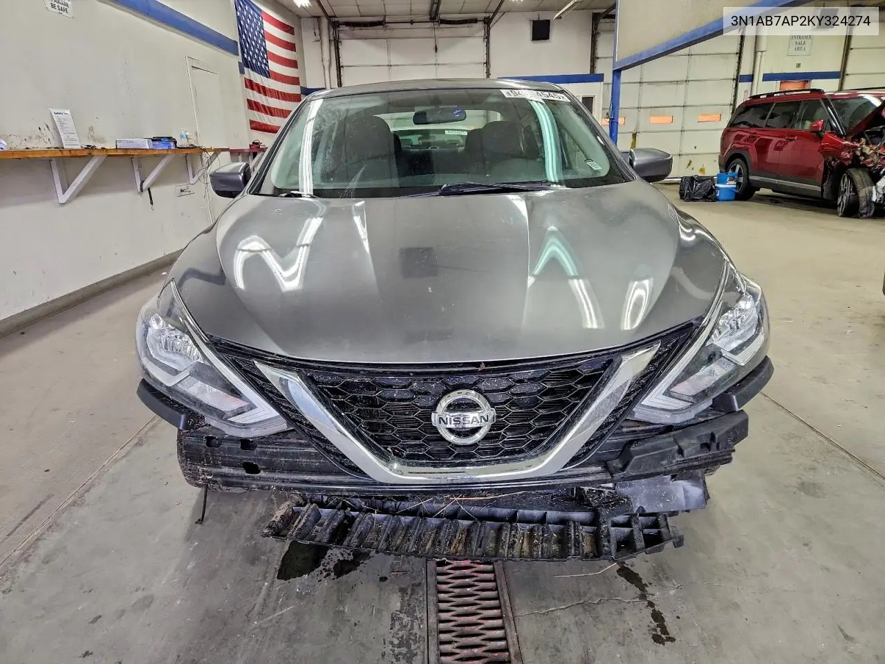 3N1AB7AP2KY324274 2019 Nissan Sentra S