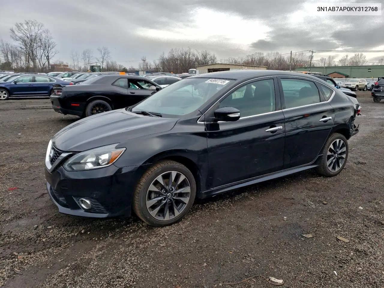 3N1AB7AP0KY312768 2019 Nissan Sentra S