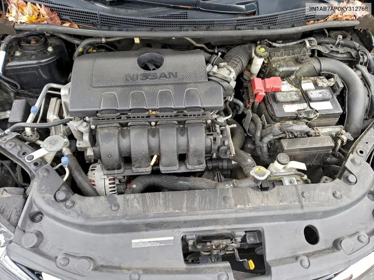 3N1AB7AP0KY312768 2019 Nissan Sentra S