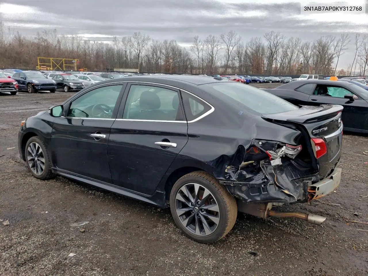 3N1AB7AP0KY312768 2019 Nissan Sentra S
