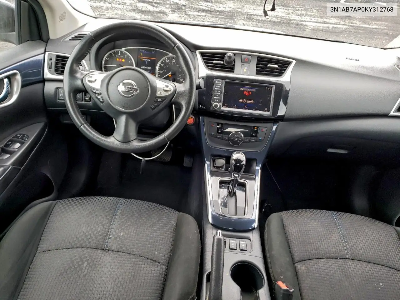 3N1AB7AP0KY312768 2019 Nissan Sentra S