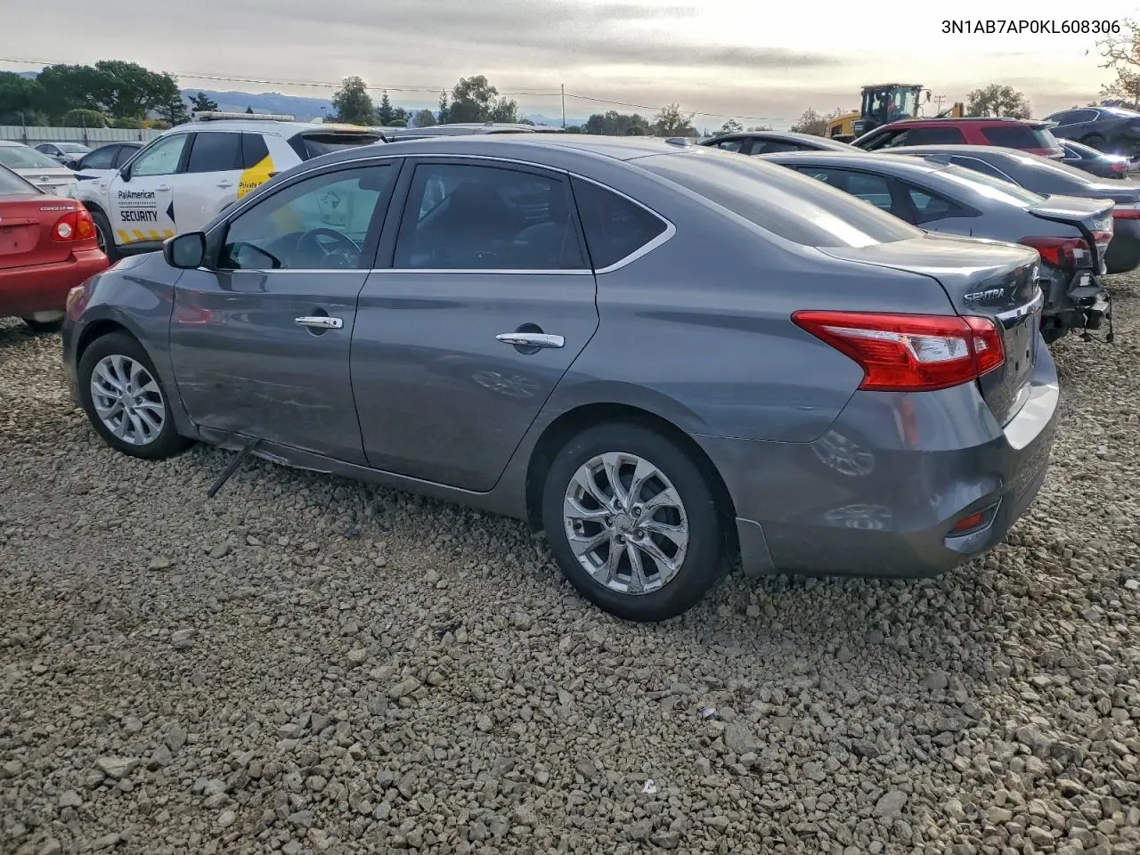 3N1AB7AP0KL608306 2019 Nissan Sentra S