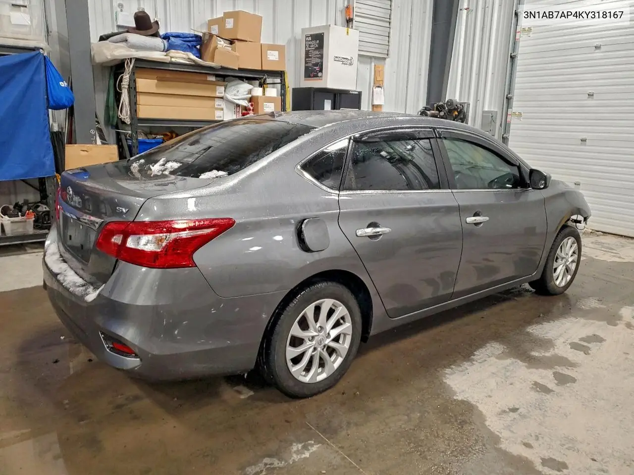 3N1AB7AP4KY318167 2019 Nissan Sentra S