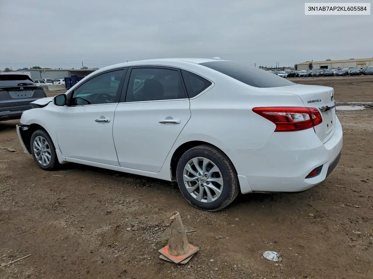 3N1AB7AP2KL605584 2019 Nissan Sentra S