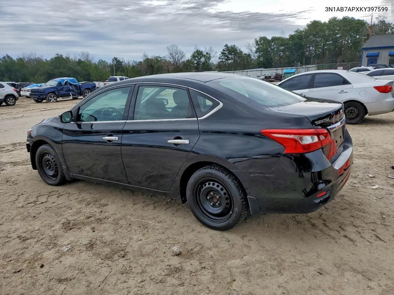 3N1AB7APXKY397599 2019 Nissan Sentra S