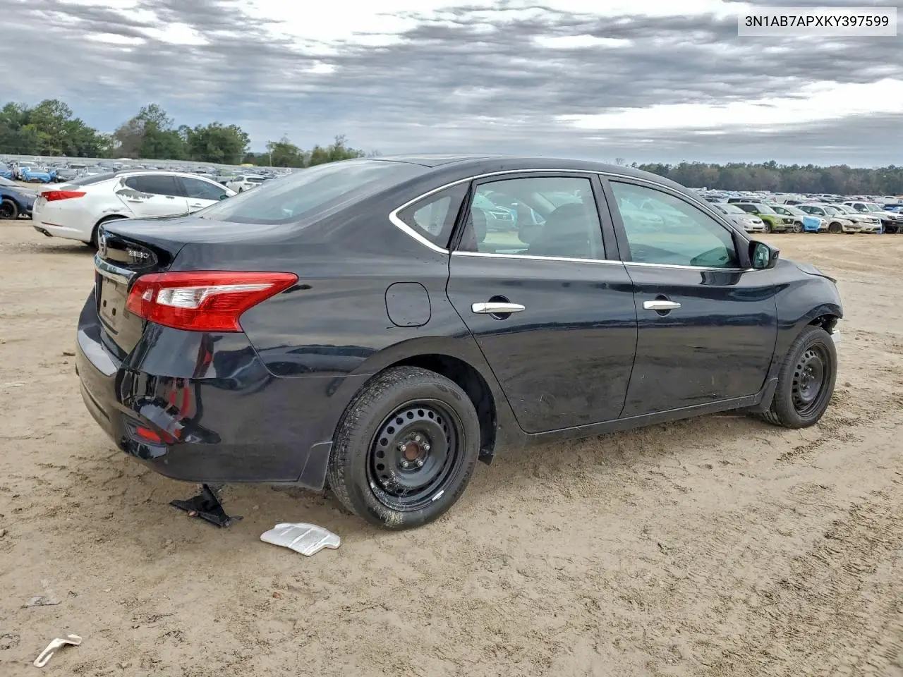 3N1AB7APXKY397599 2019 Nissan Sentra S