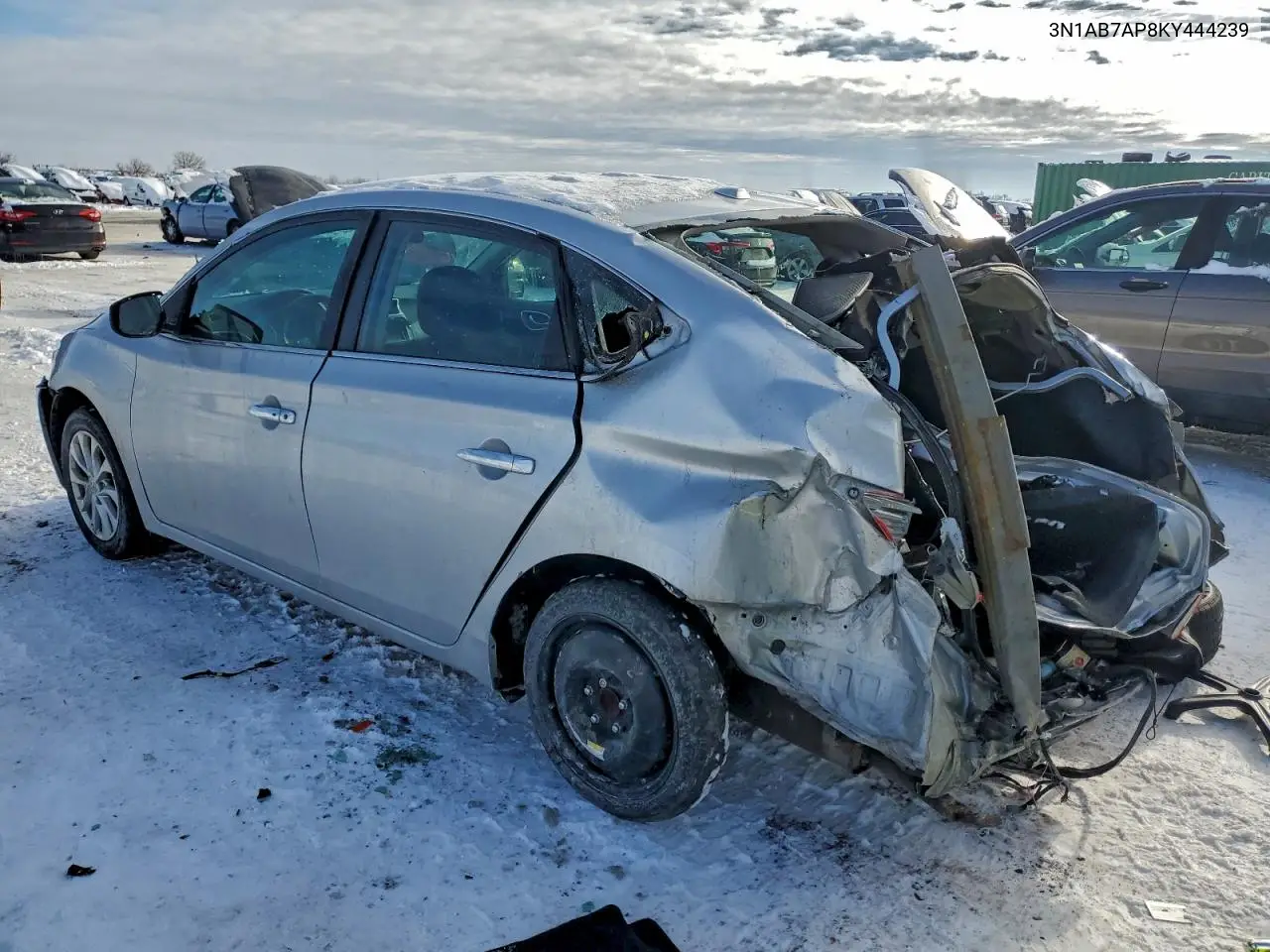 3N1AB7AP8KY444239 2019 Nissan Sentra S