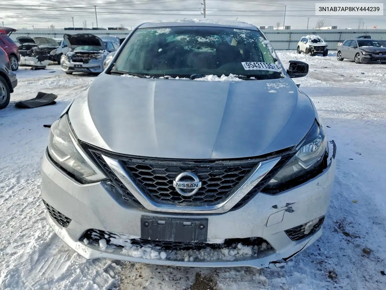 3N1AB7AP8KY444239 2019 Nissan Sentra S