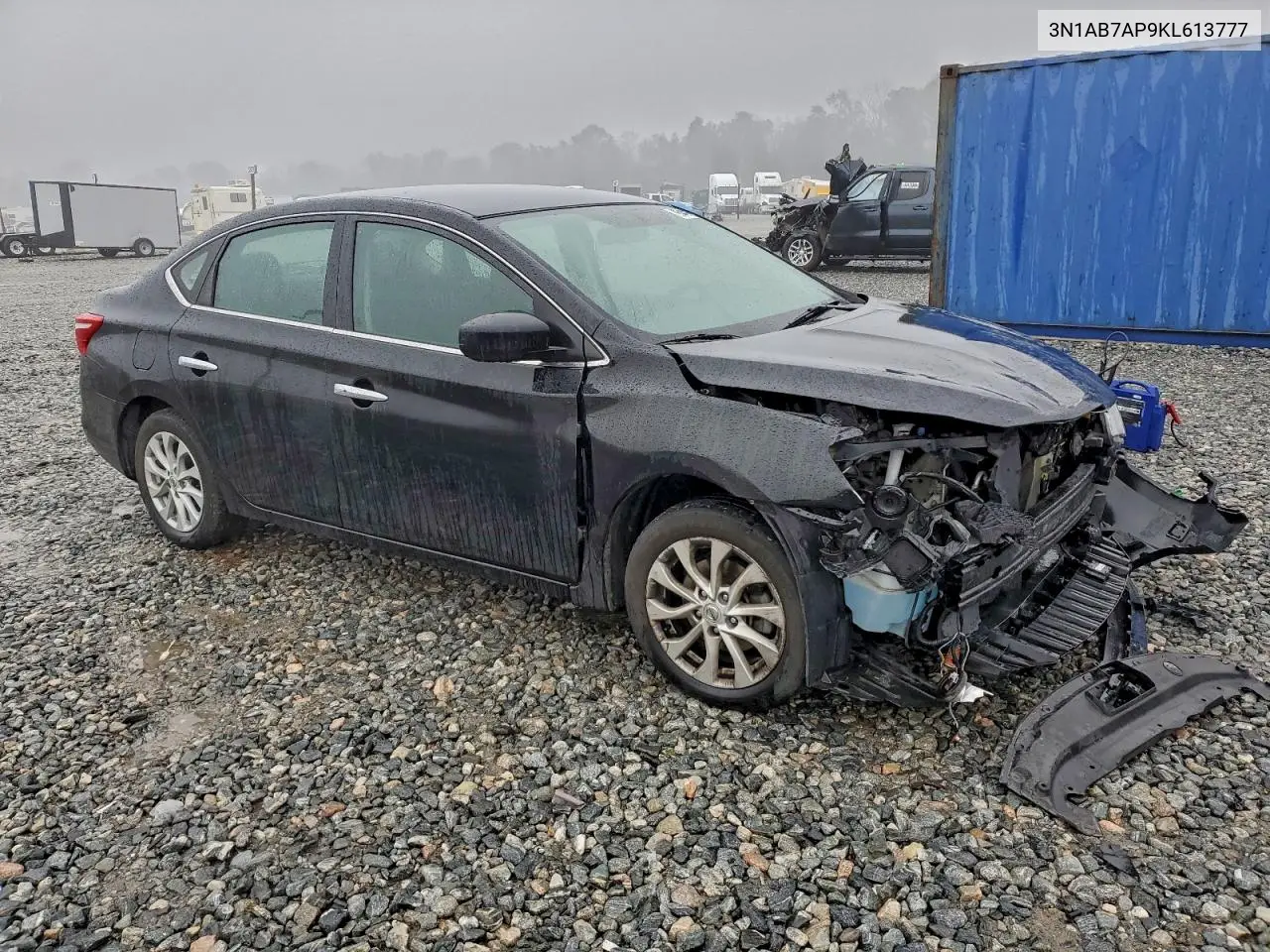 3N1AB7AP9KL613777 2019 Nissan Sentra S