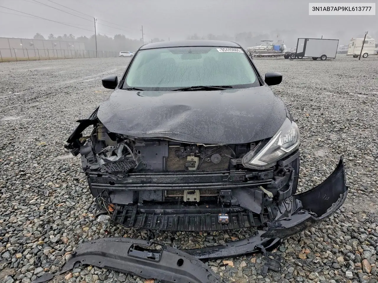 3N1AB7AP9KL613777 2019 Nissan Sentra S