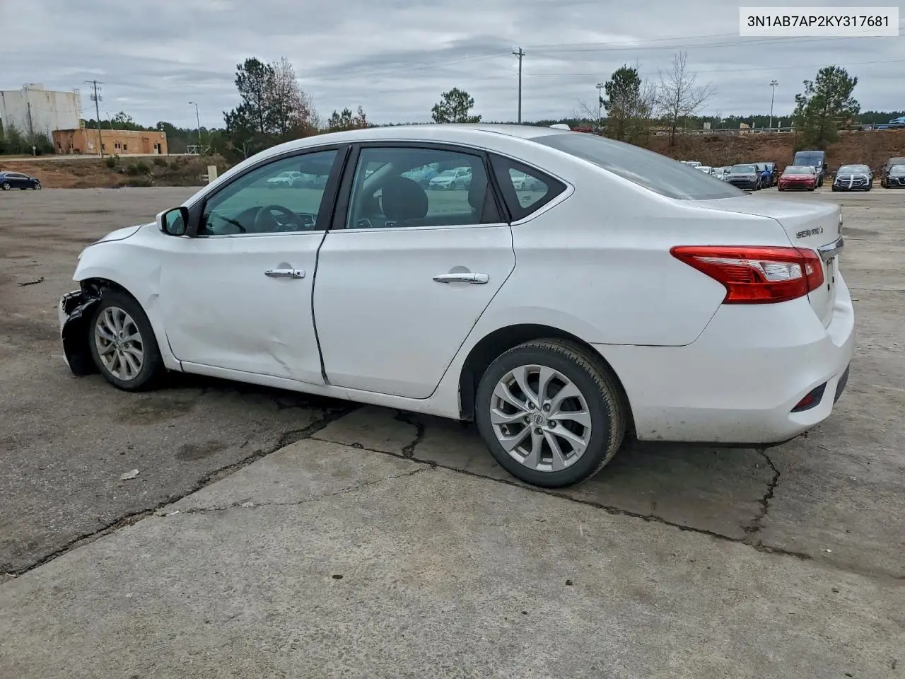 3N1AB7AP2KY317681 2019 Nissan Sentra S