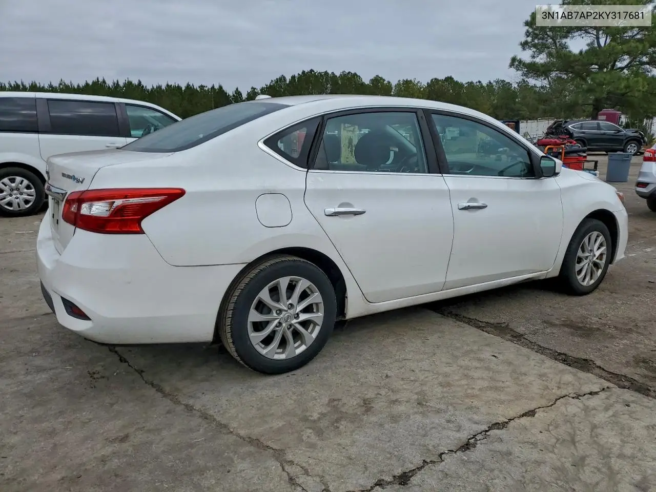 3N1AB7AP2KY317681 2019 Nissan Sentra S