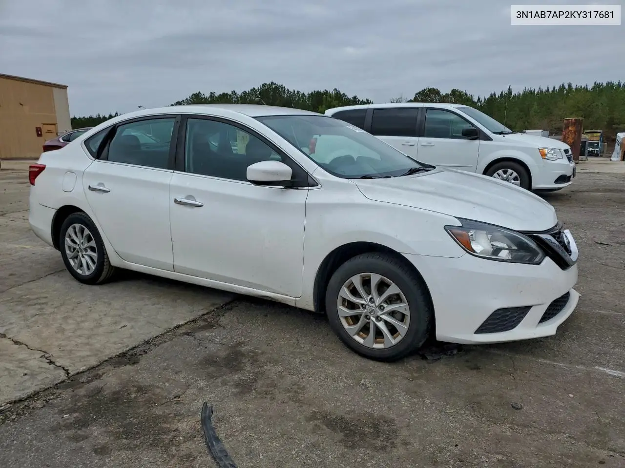 3N1AB7AP2KY317681 2019 Nissan Sentra S