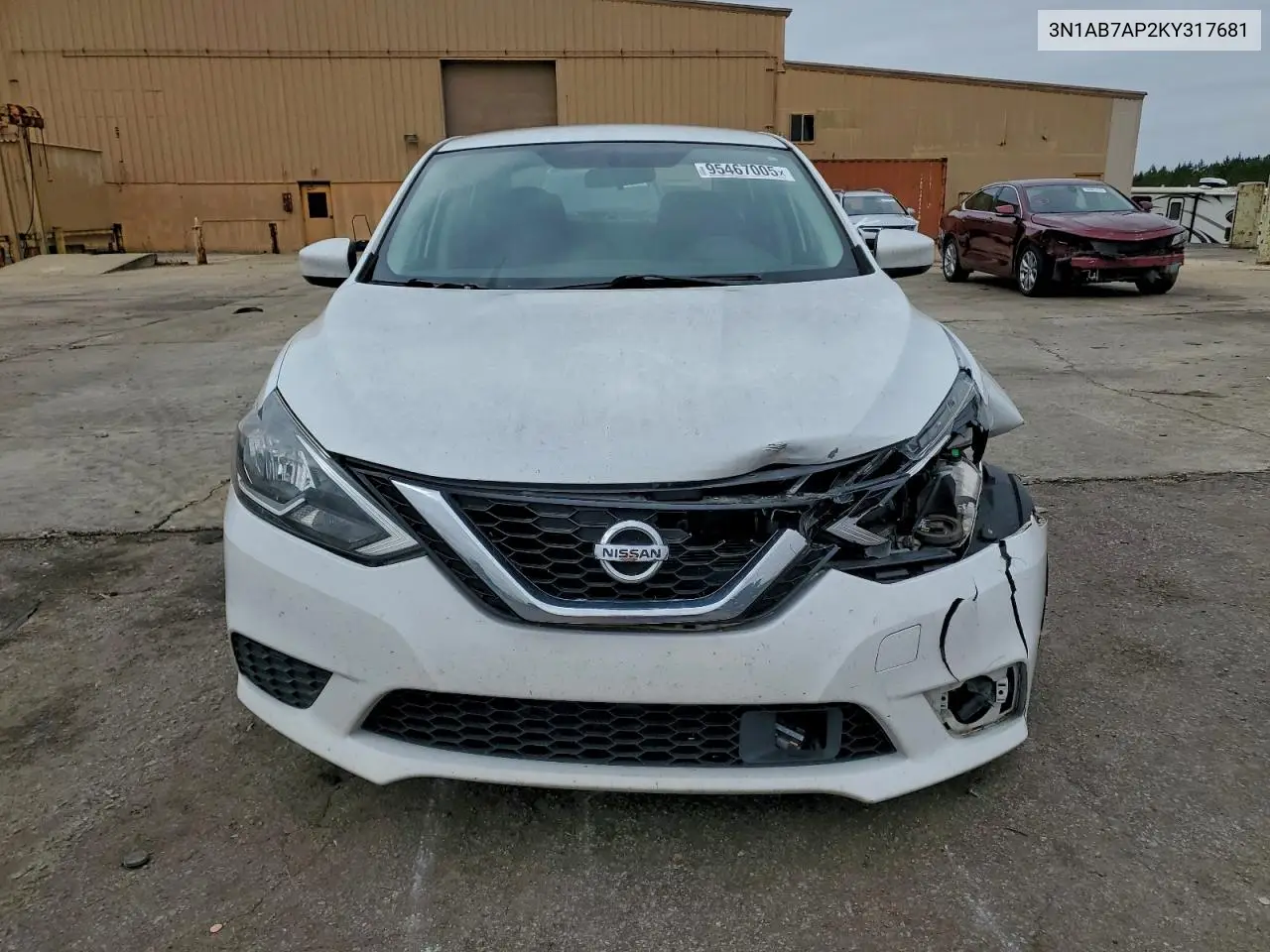3N1AB7AP2KY317681 2019 Nissan Sentra S