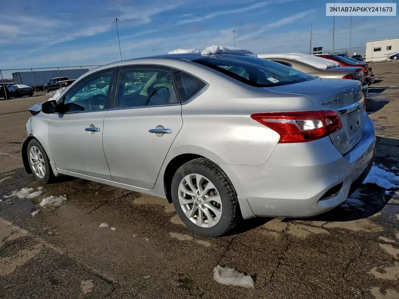 3N1AB7AP6KY241673 2019 Nissan Sentra S