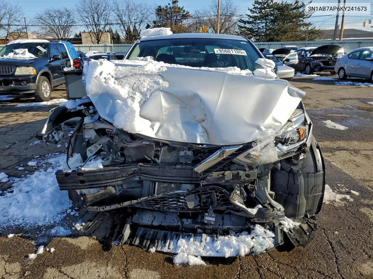 3N1AB7AP6KY241673 2019 Nissan Sentra S