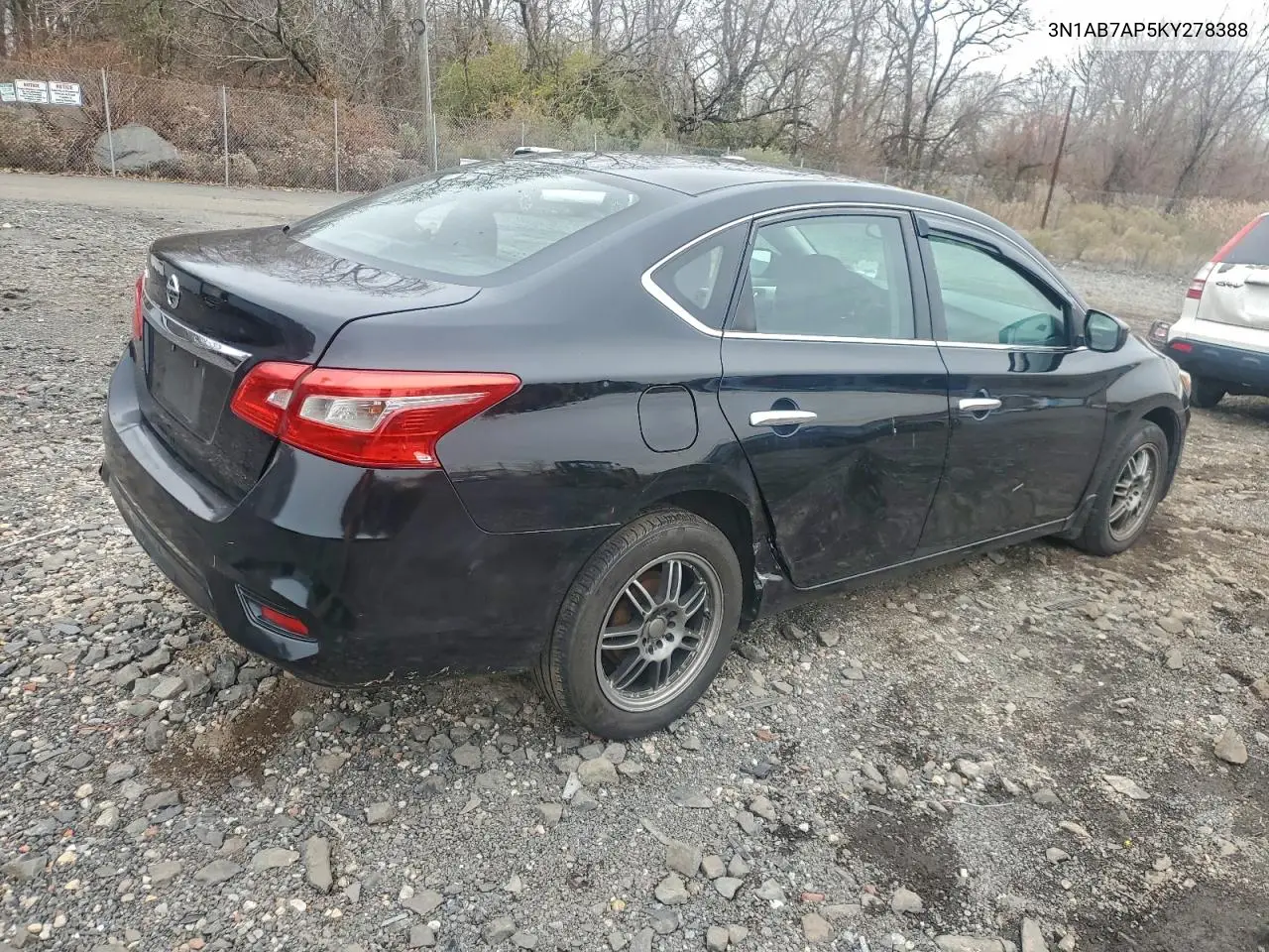 3N1AB7AP5KY278388 2019 Nissan Sentra S