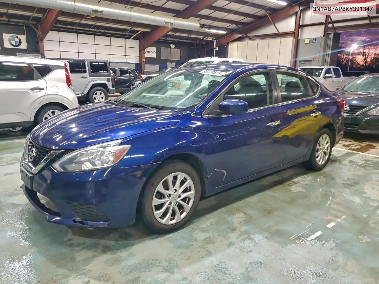 3N1AB7AP8KY391347 2019 Nissan Sentra S