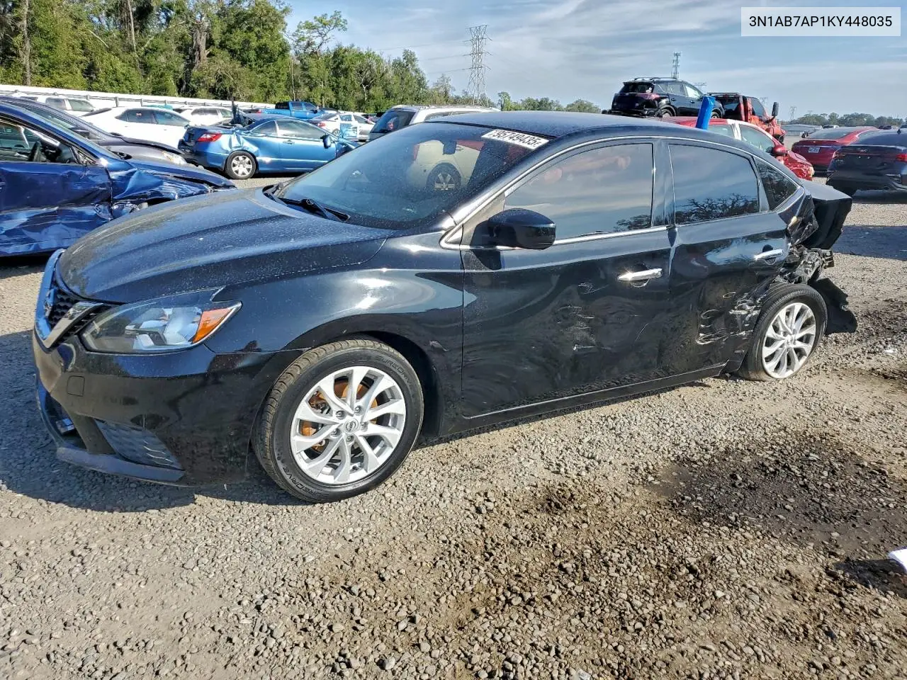 3N1AB7AP1KY448035 2019 Nissan Sentra S