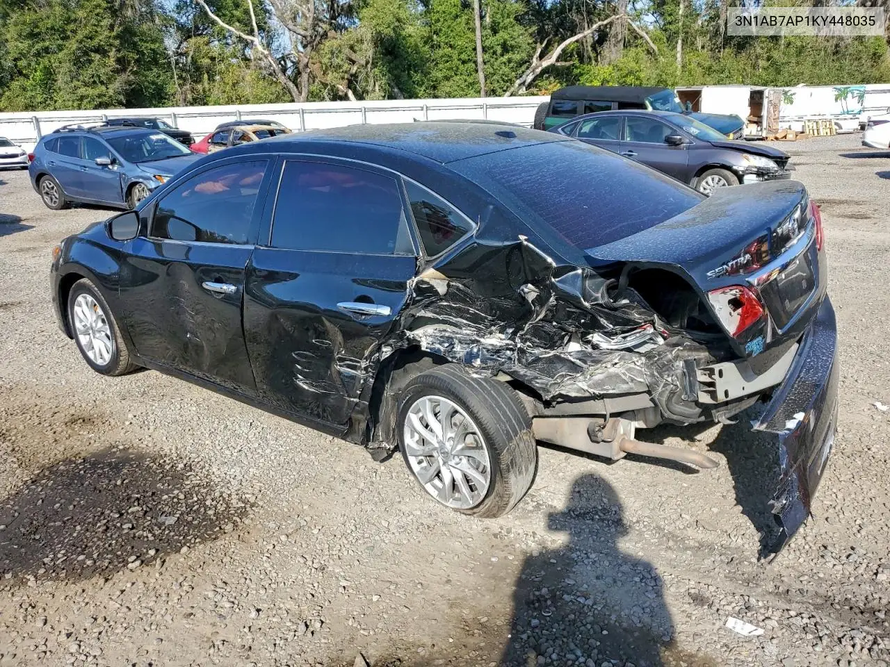 3N1AB7AP1KY448035 2019 Nissan Sentra S