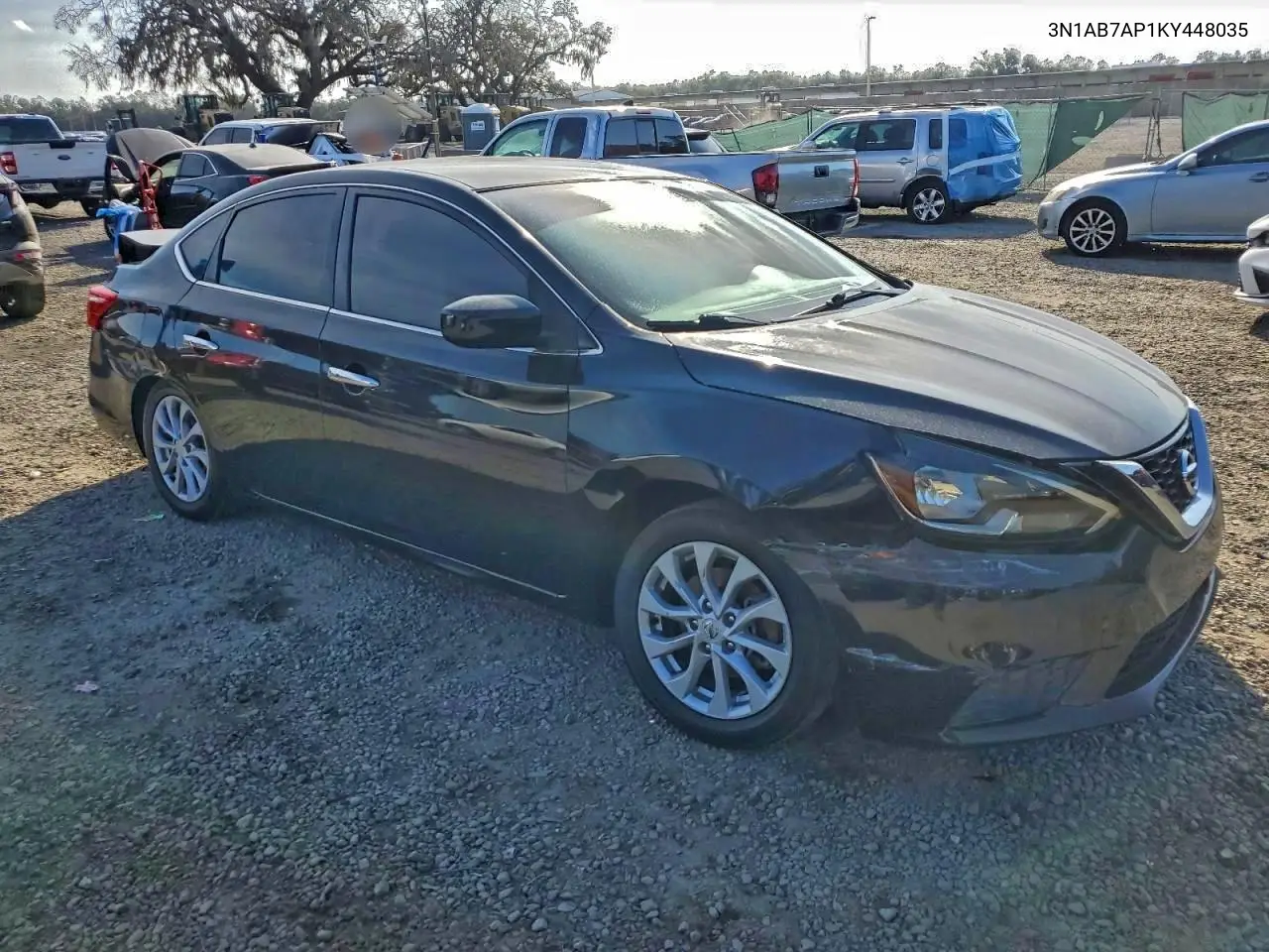 3N1AB7AP1KY448035 2019 Nissan Sentra S