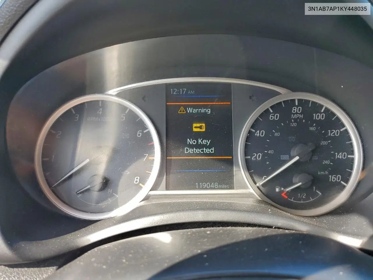3N1AB7AP1KY448035 2019 Nissan Sentra S