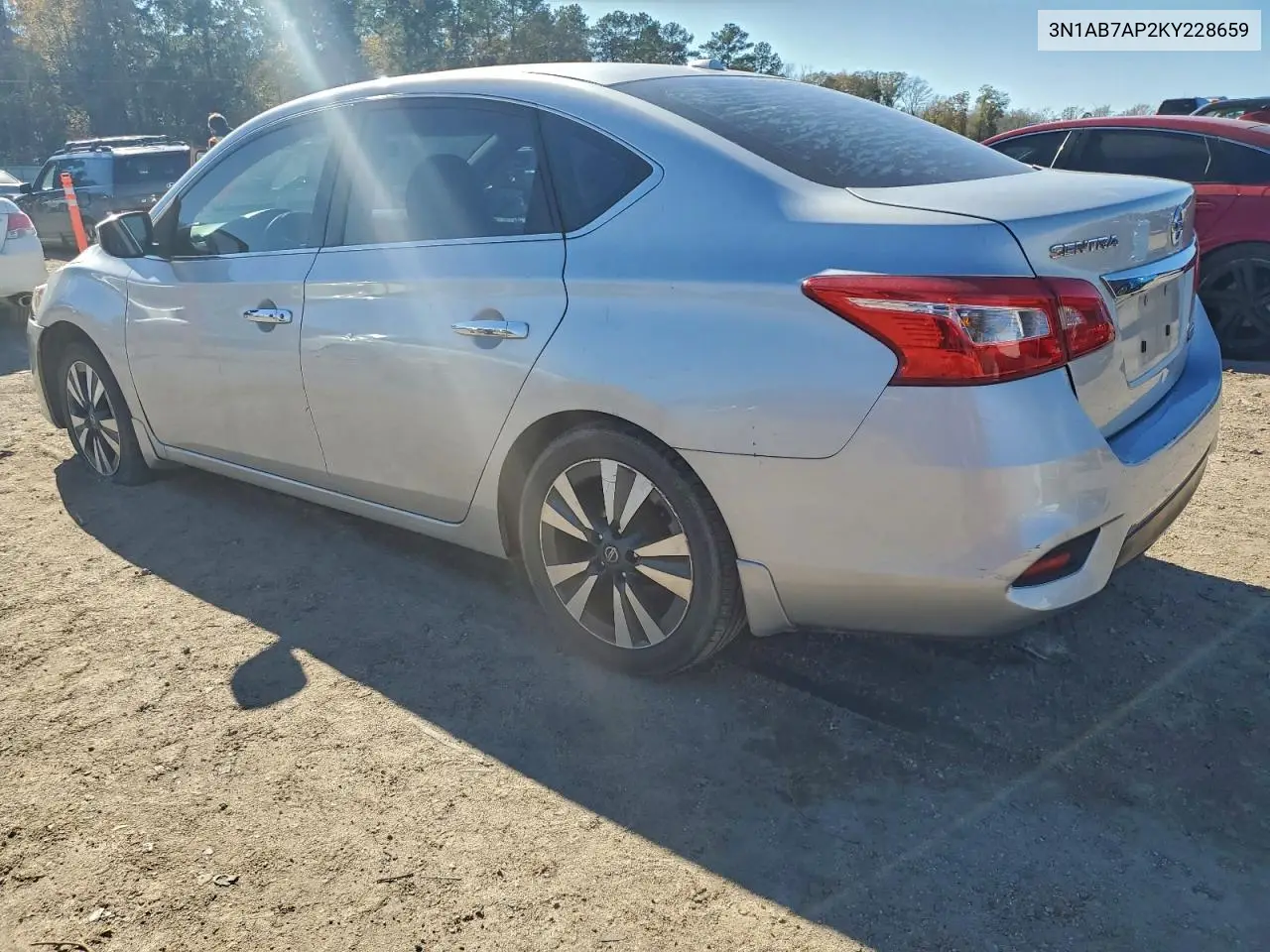 3N1AB7AP2KY228659 2019 Nissan Sentra S