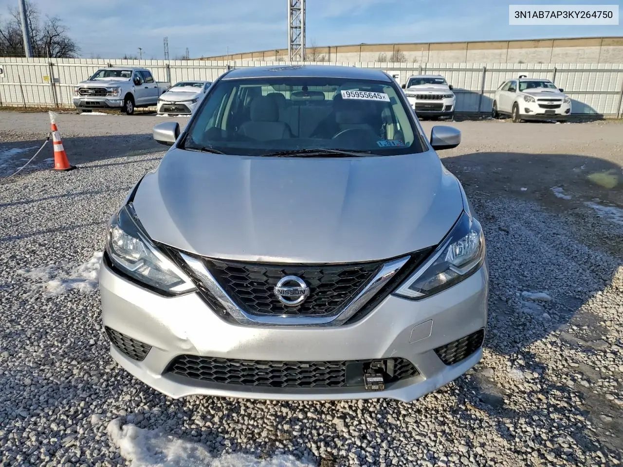 3N1AB7AP3KY264750 2019 Nissan Sentra S