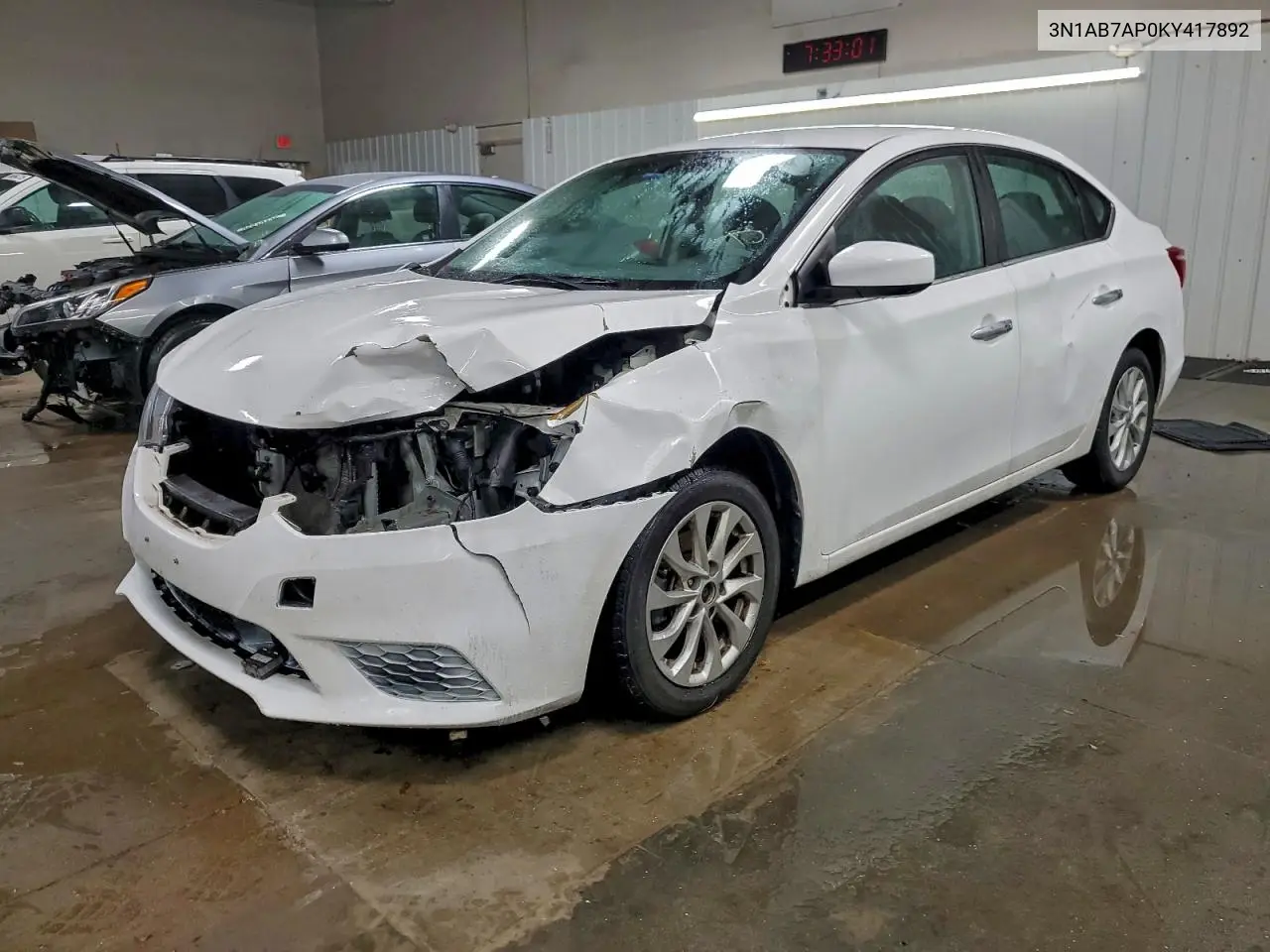 3N1AB7AP0KY417892 2019 Nissan Sentra S