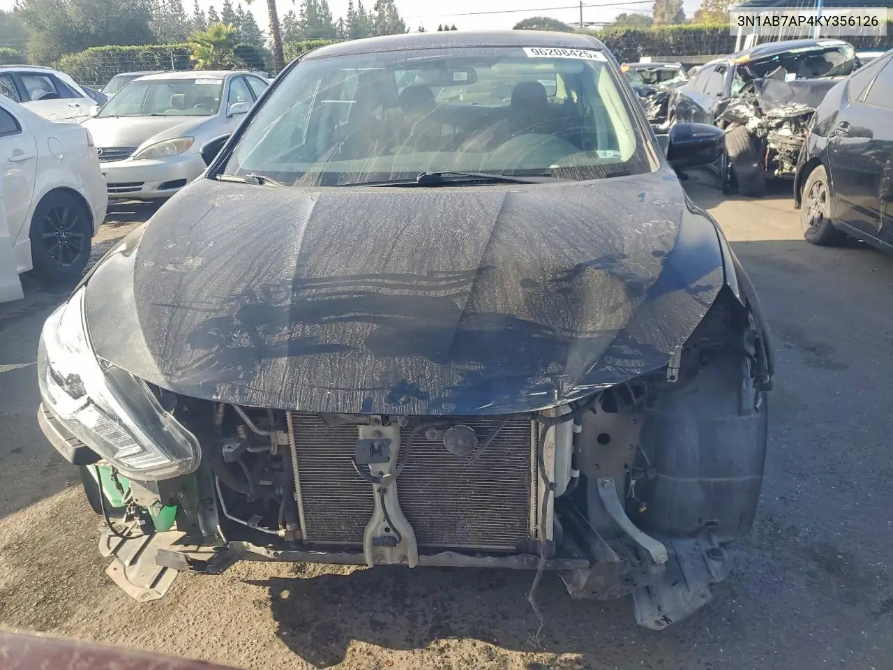 3N1AB7AP4KY356126 2019 Nissan Sentra S